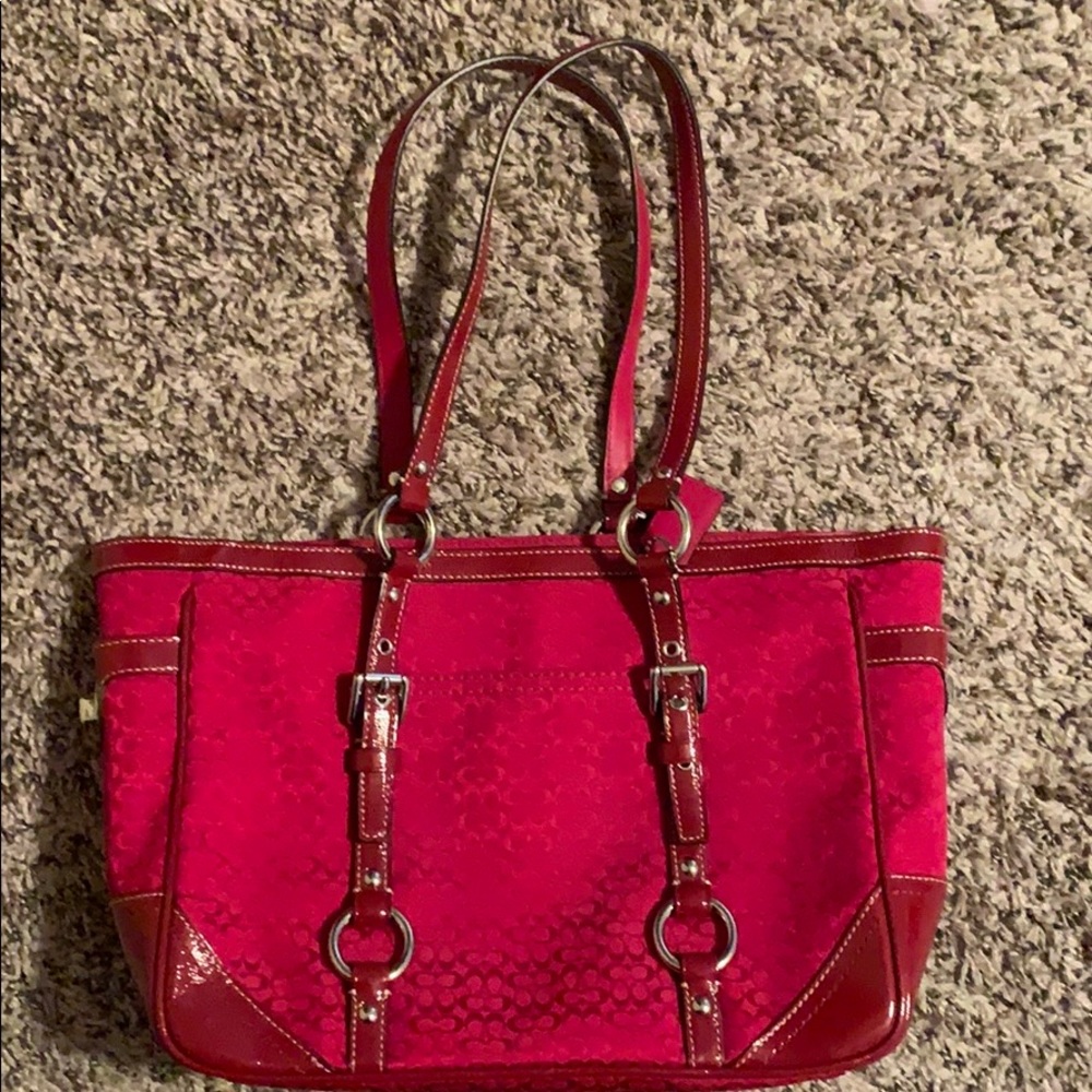 Red Coach purse